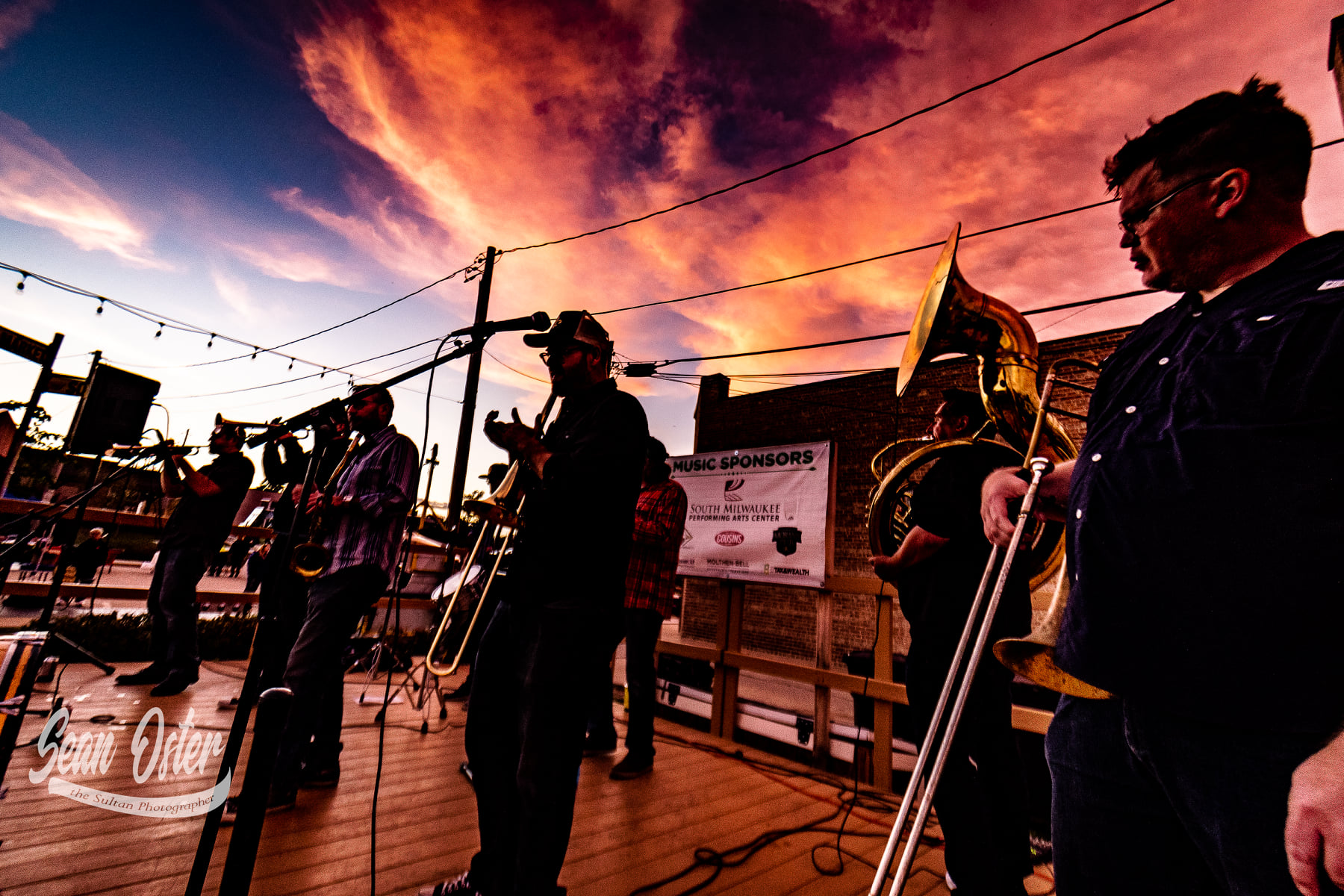 Photo of the Extra Crispy Brass Band
