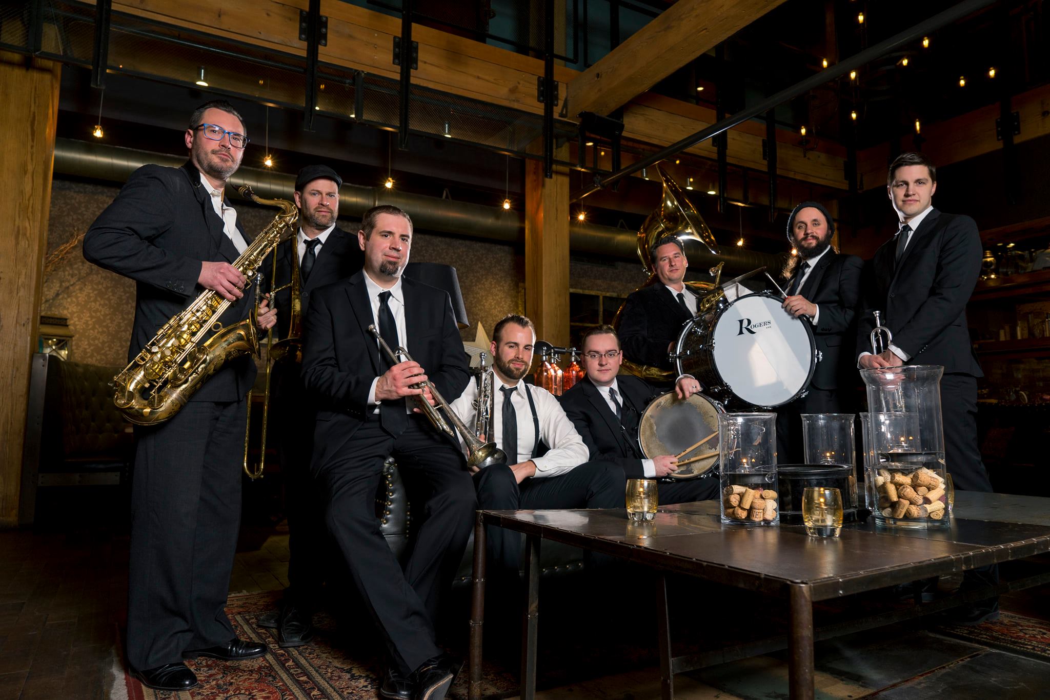 Photo of the Extra Crispy Brass Band