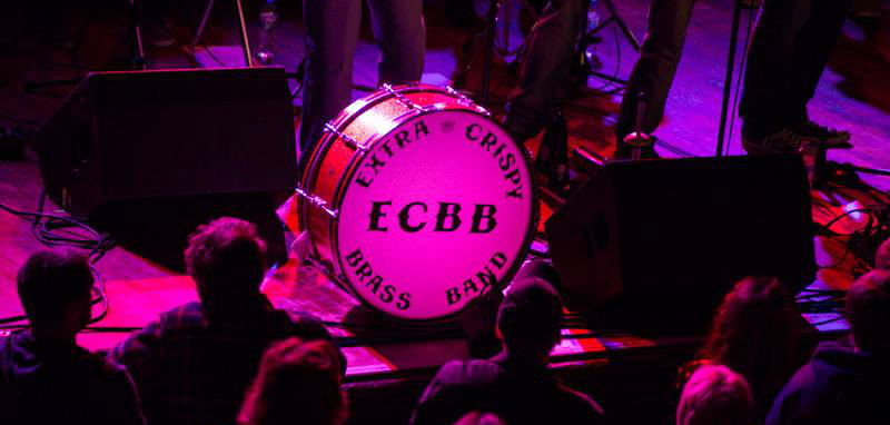 Photo of the Extra Crispy Brass Band